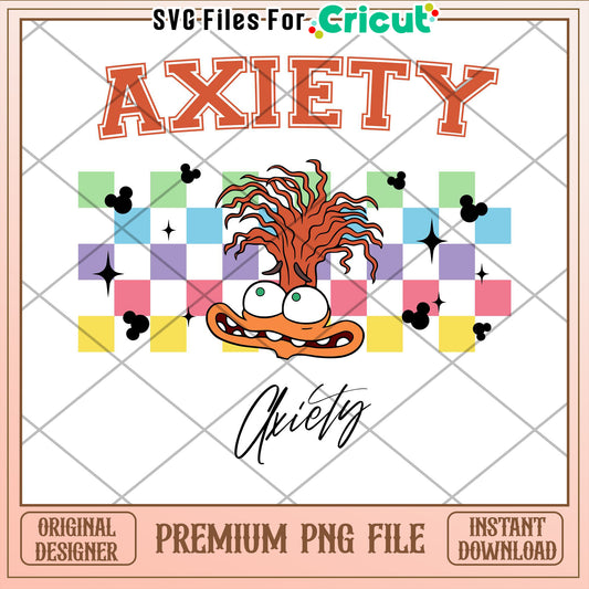 Anxiety PNG Cricut Design Download