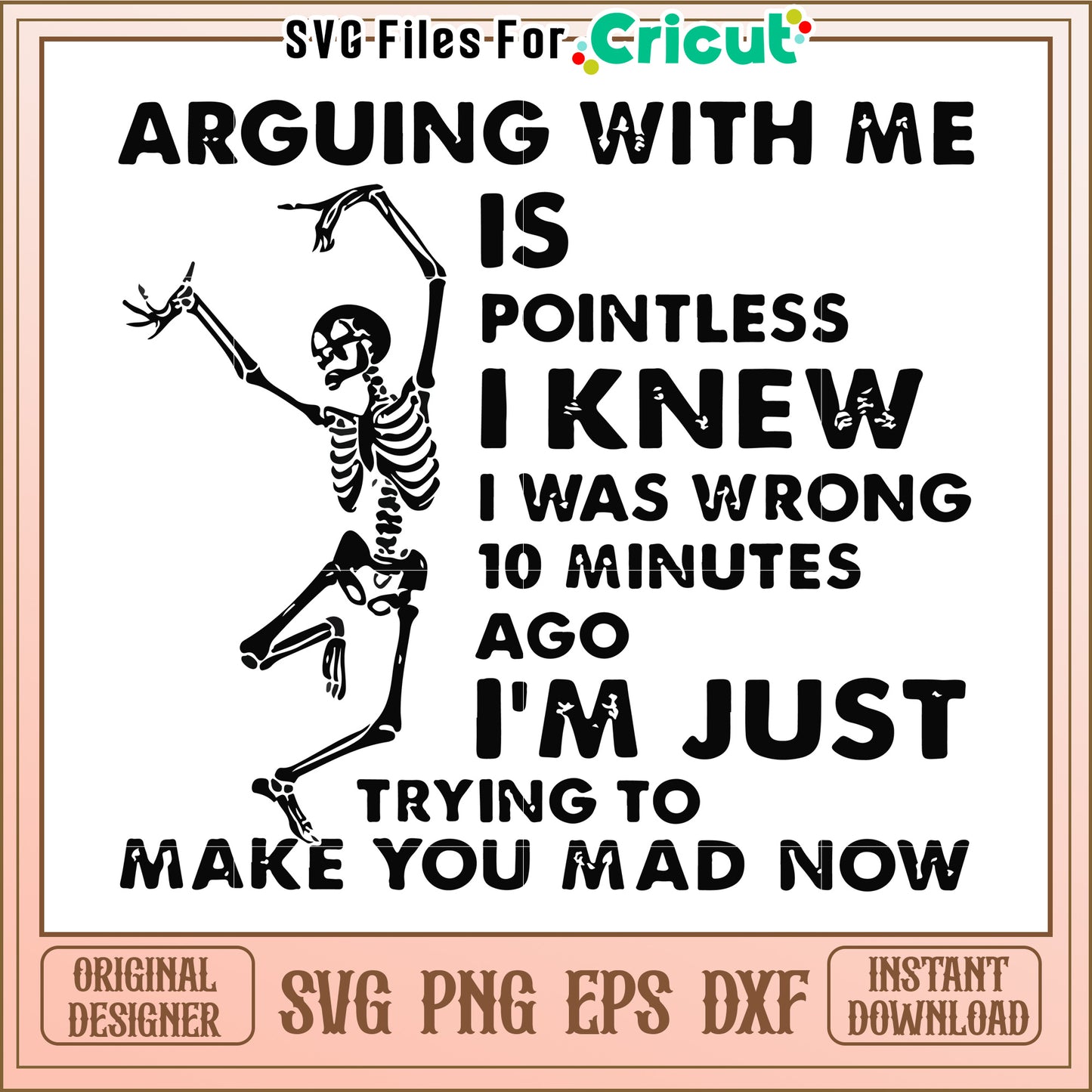 Arguing with me is poitness svg, halloween design svg, spooky season svg