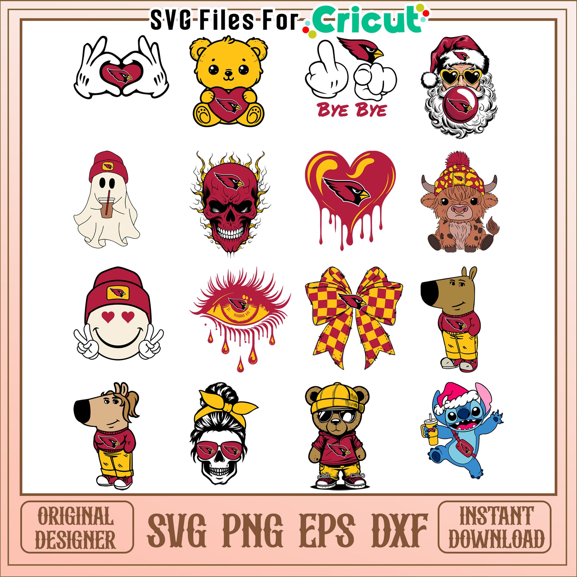 Arizona Cardinals SVG Bundle