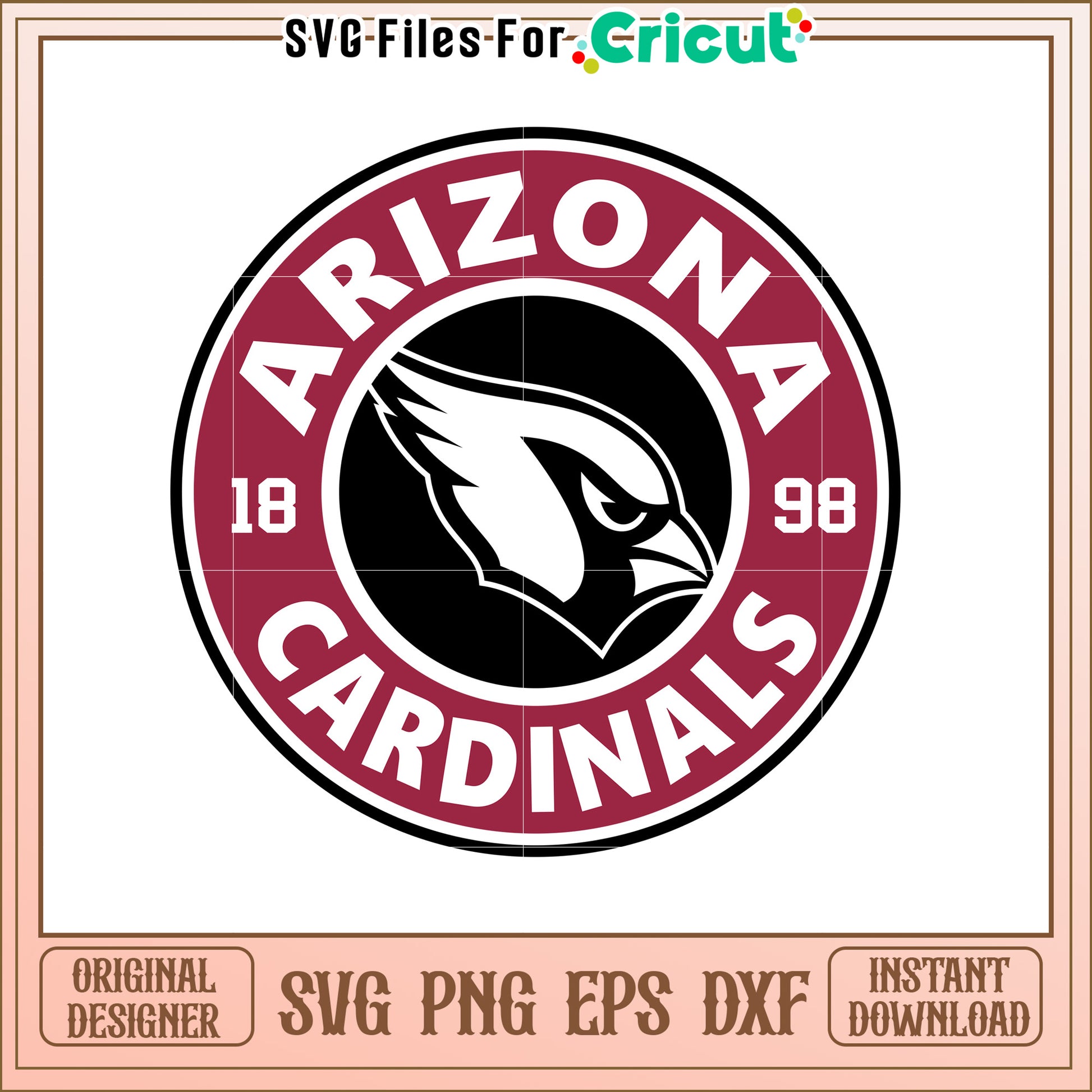 Arizona Cardinals SVG Design for Sports Fans Gift