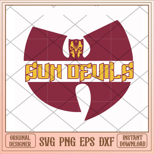 Arizona state wu tang clan logo svg, wu tang clan svg , ncaa svg