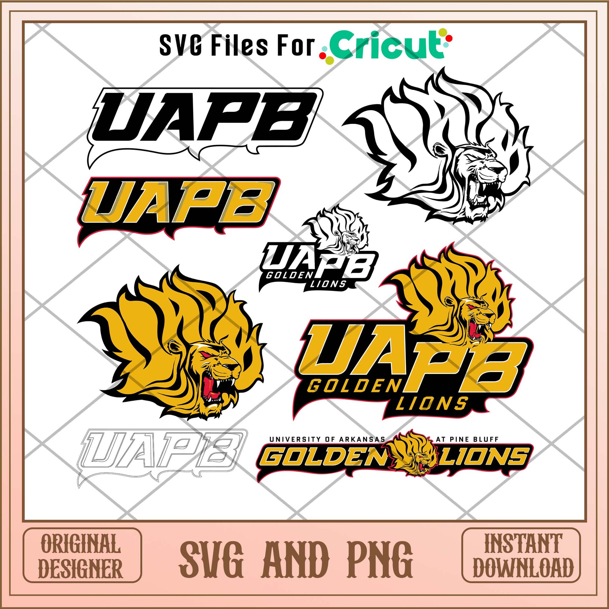 Arkansas PB Golden Lions team sports svg bundle, Sport svg - Svgfileforcricut