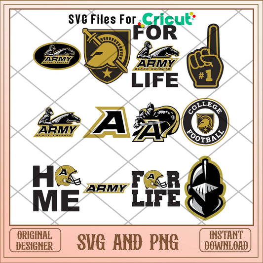 Army Black Knights svg, Army Black Knights svg bundle, NCAA svg