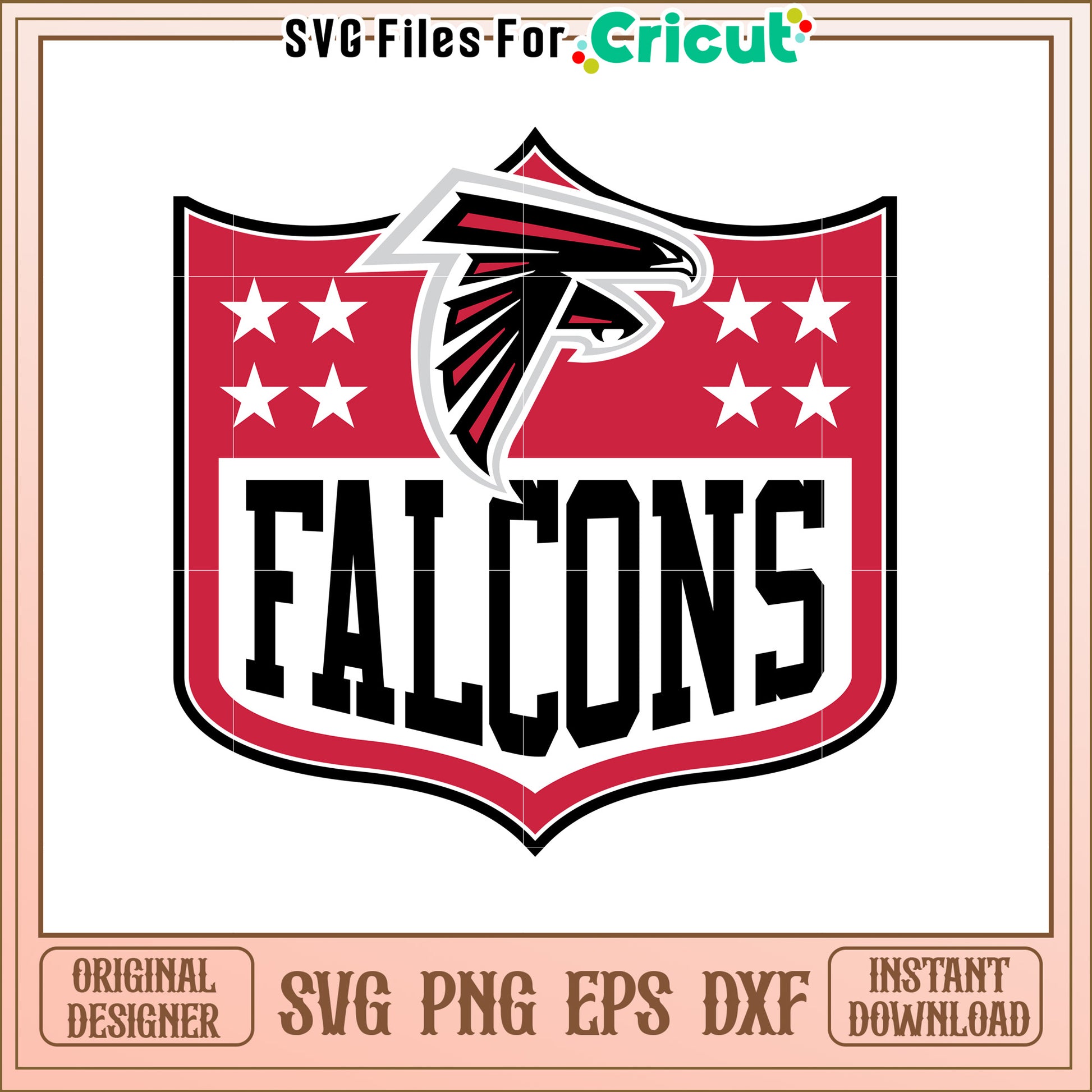 Atlanta Falcons Logo SVG Design for Sports Fans