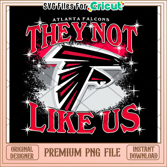 Atlanta Falcons PNG design, perfect for Cricut projects