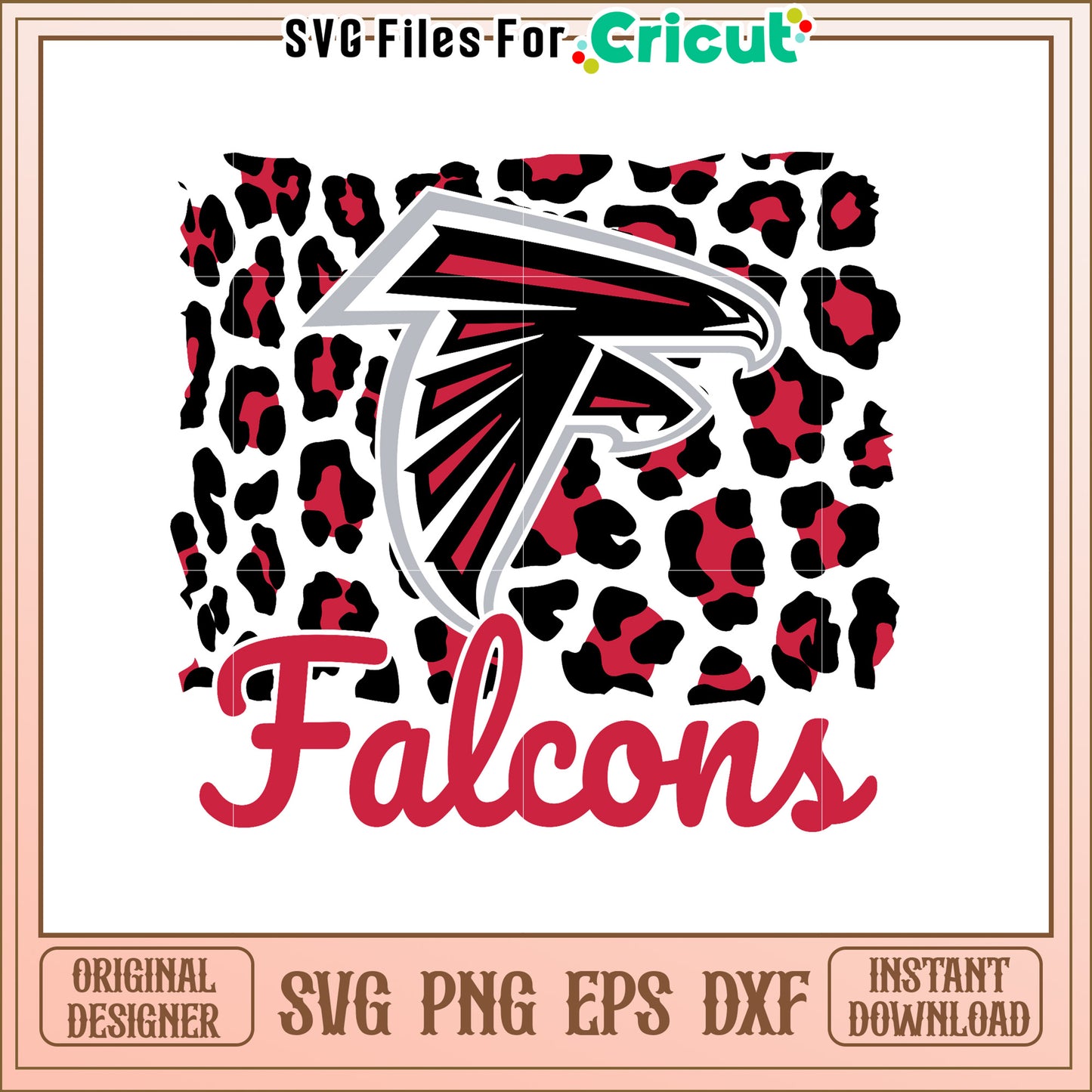 Atlanta Falcons SVG Design for Sports Fans and Crafts
