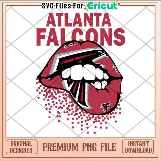 Atlanta Falcons SVG File for Cricut, premium PNG instant download