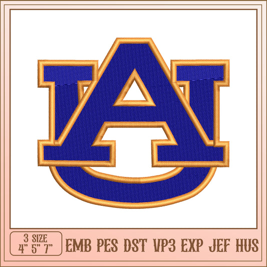 Auburn University Embroidery Design
