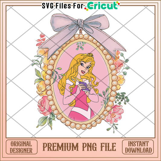 Aurora the sleeping beauty cute design png, sleeping beauty png, disney princess ng