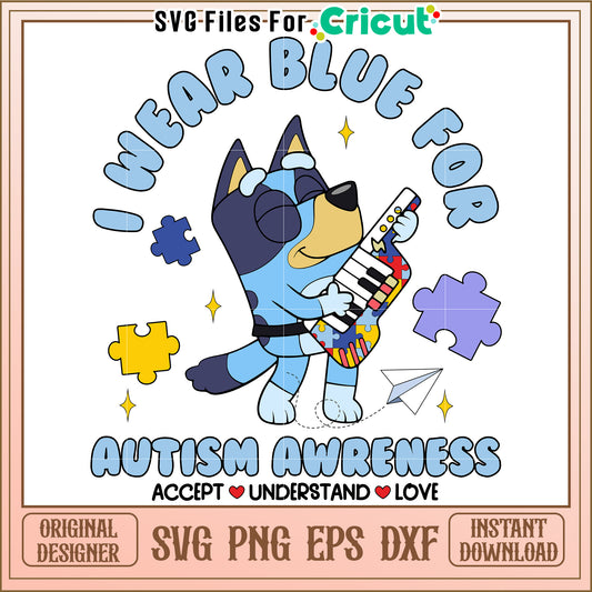 Autism Awareness SVG Design Download