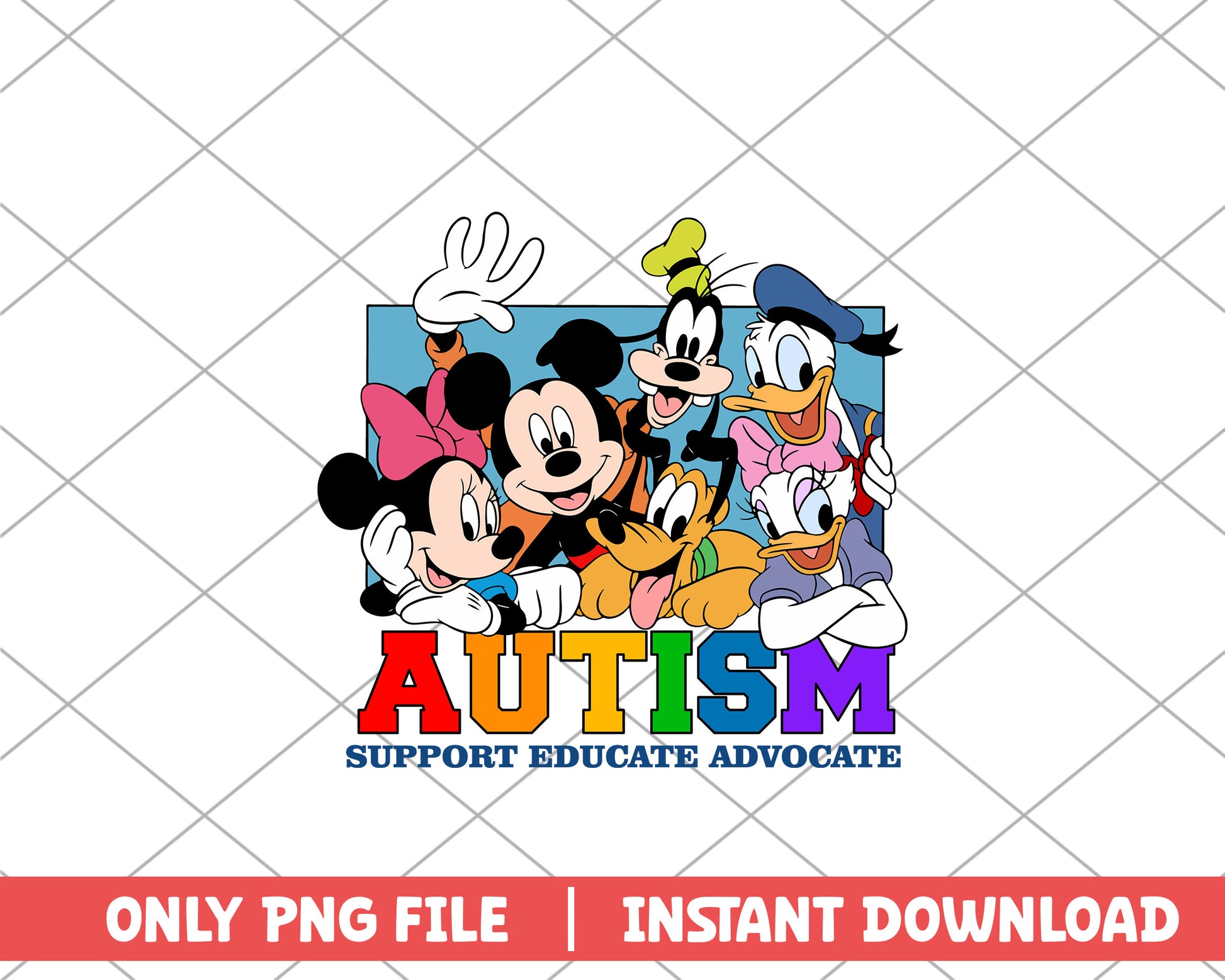 Autism support educate advocate autism png 