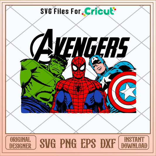 Avengers Superhero Svg-Svgfilesforcricut