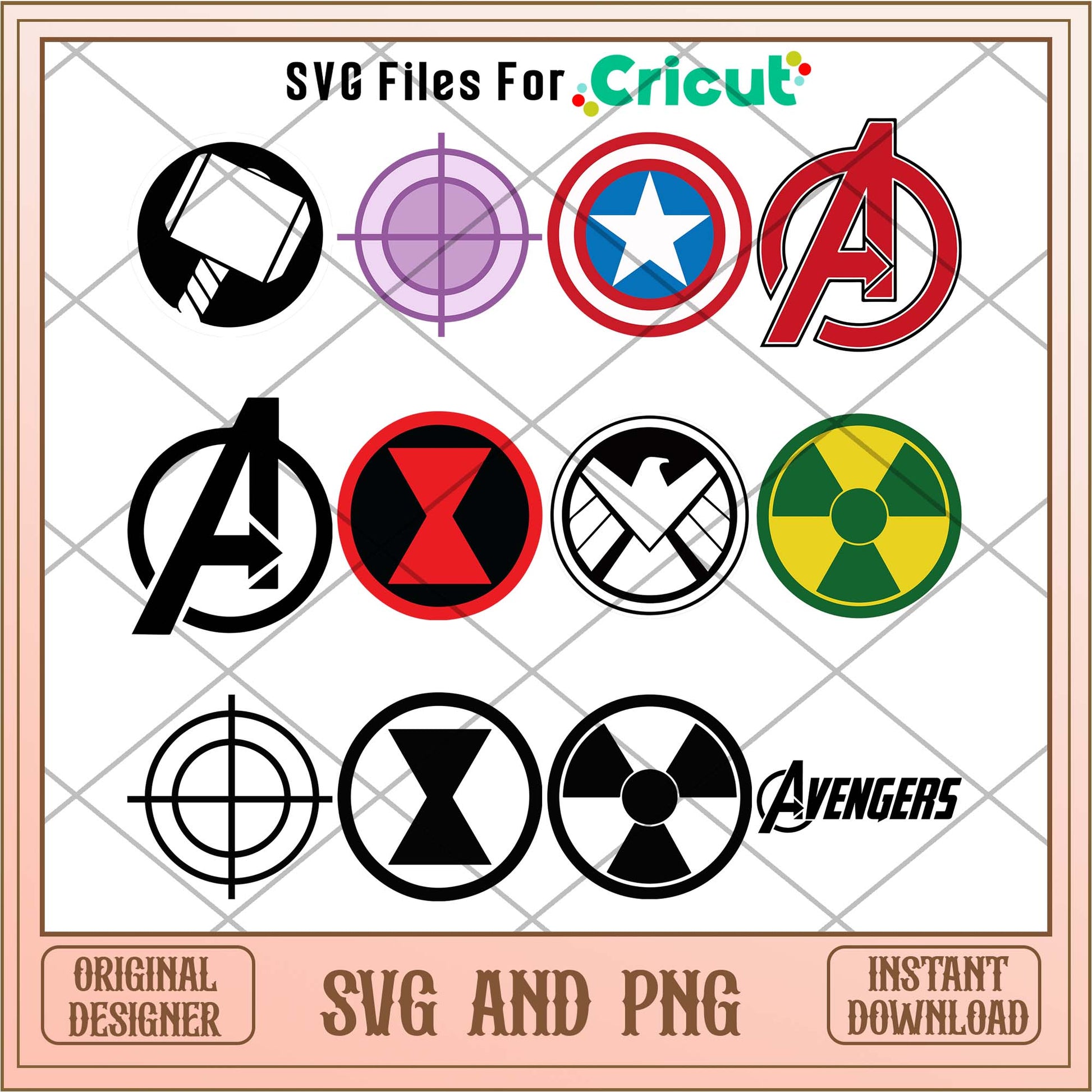 Avengers logo svg bundle, Avengers characters svg - Svgfileforcricut