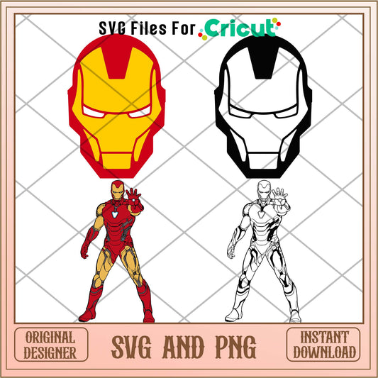 Avengers Iron man svg bundle, Avengers characters svg - Svgfileforcricut