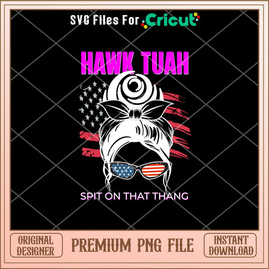 American girl Hawk tuah png