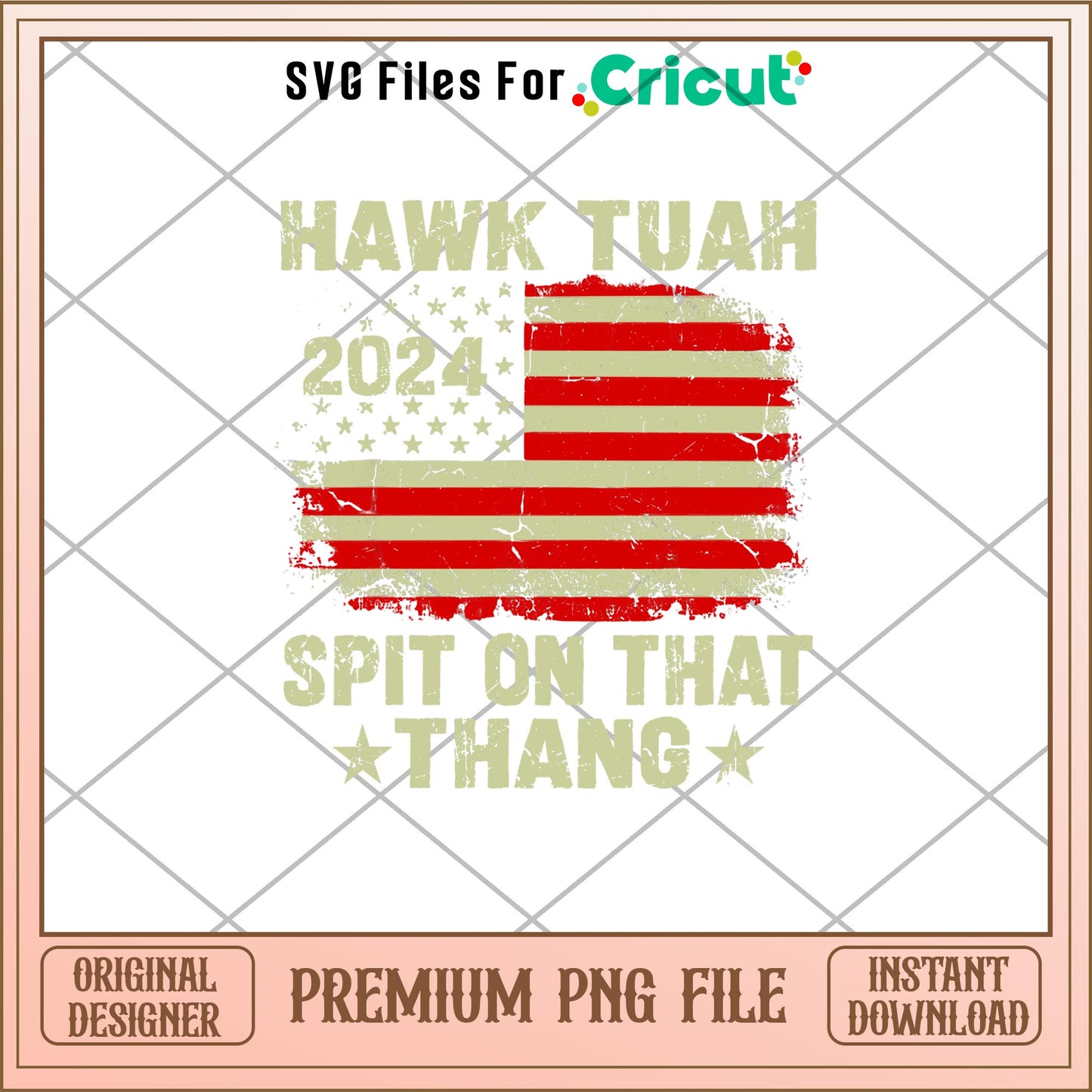 Hawk tuah spit on 2024 png