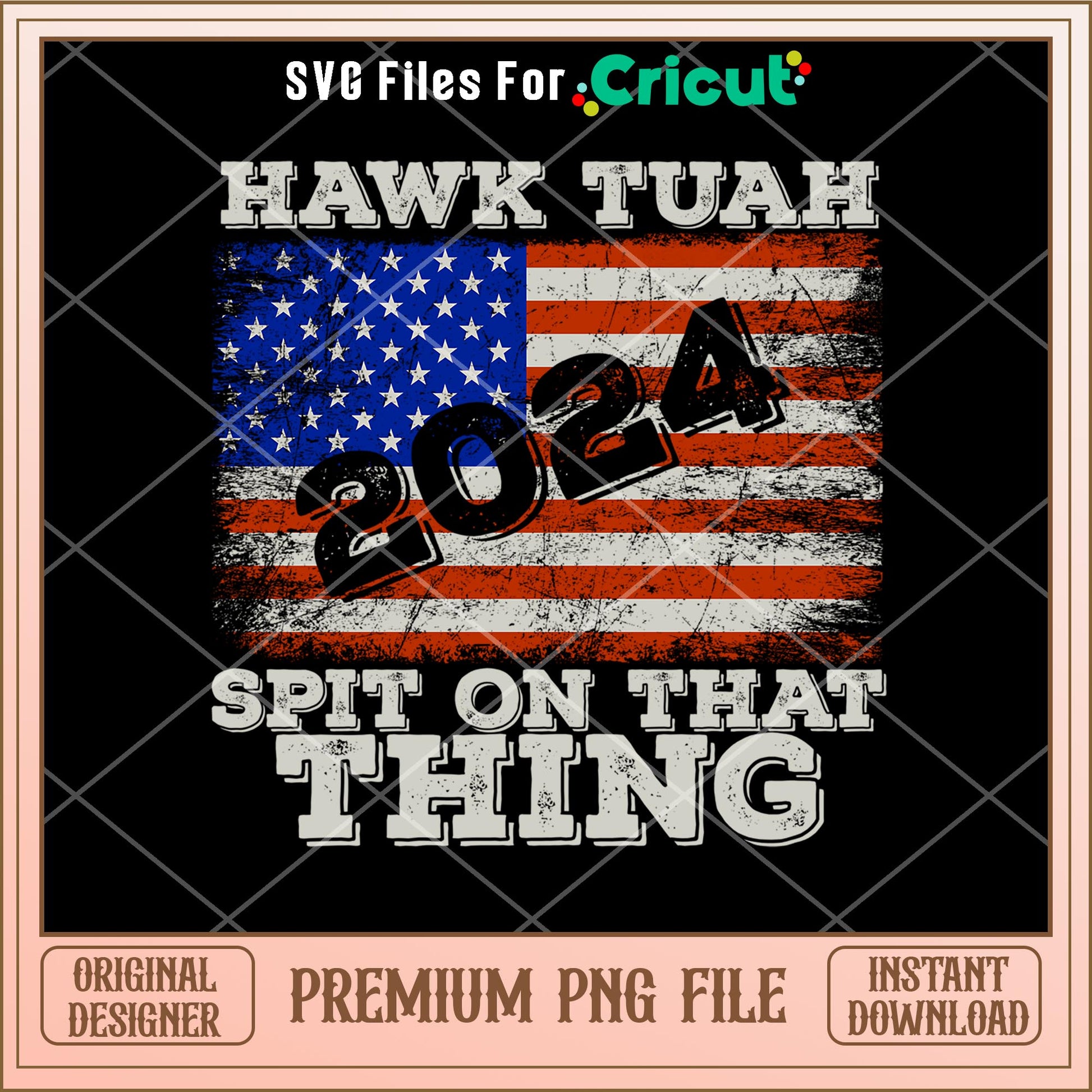 Hawk tuah american 2024 png