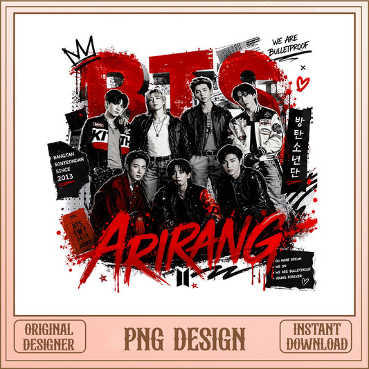 BTS Arirang Bangtan Sonyeondan PNG, Kpop Army PNG, BTS PNG