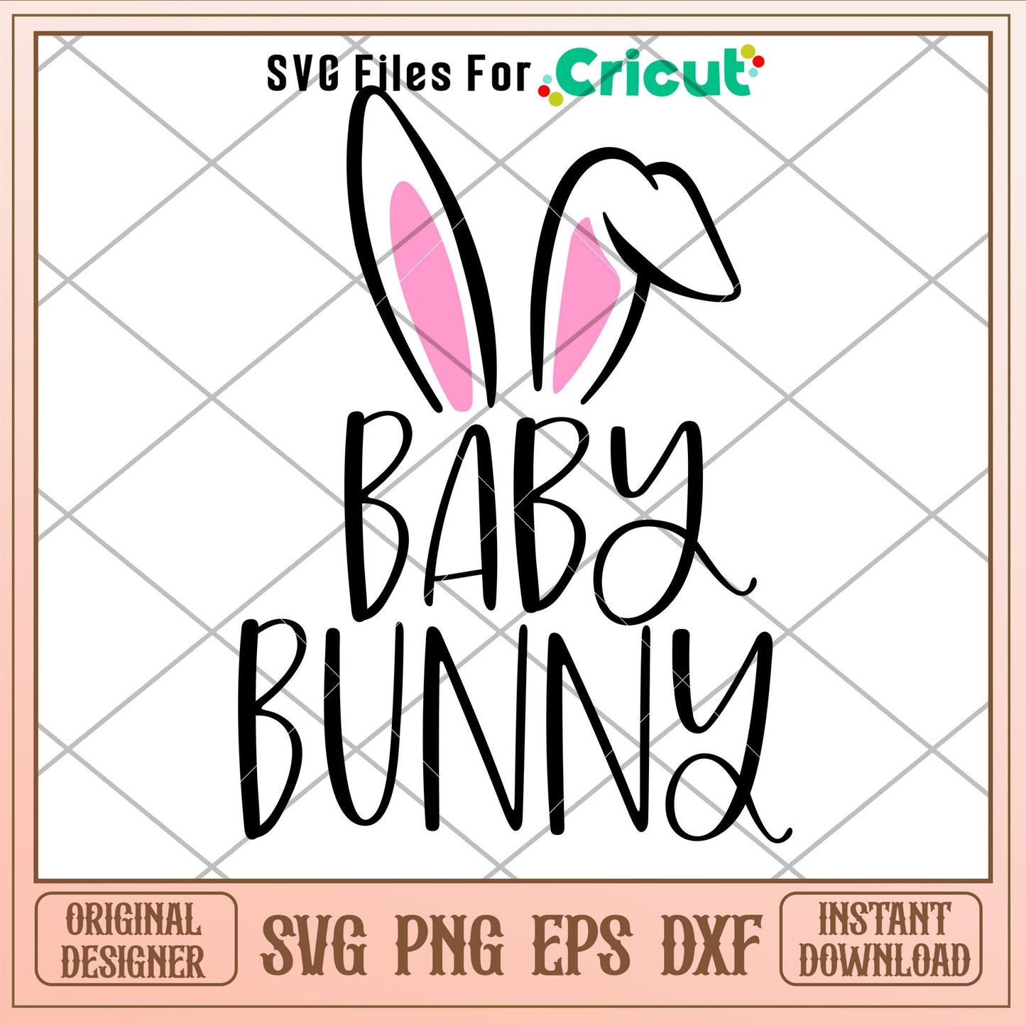 Baby Bunny, Baby Bunny Svg