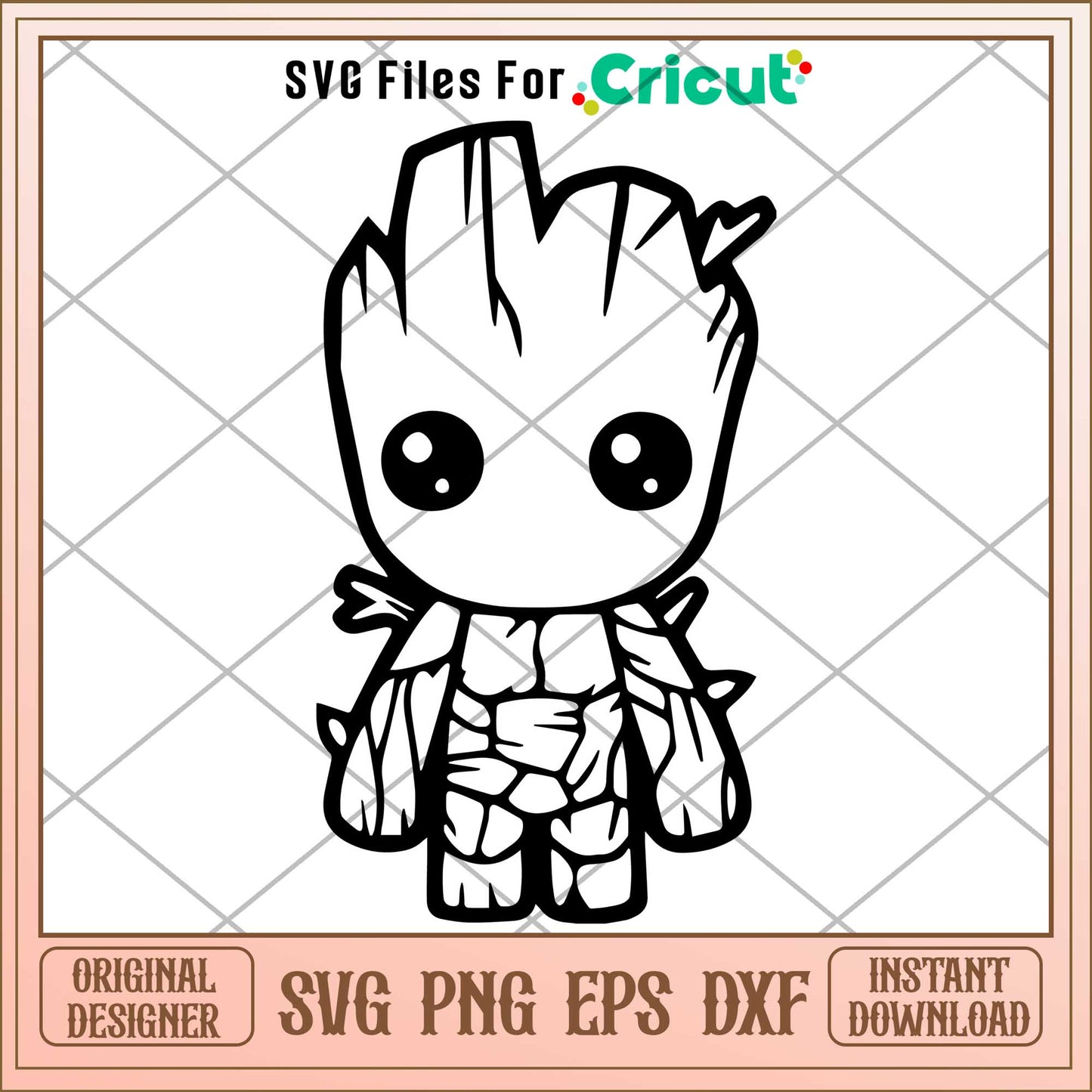 Baby Groot Coloring  svg,  maverl character svg, Digital Download