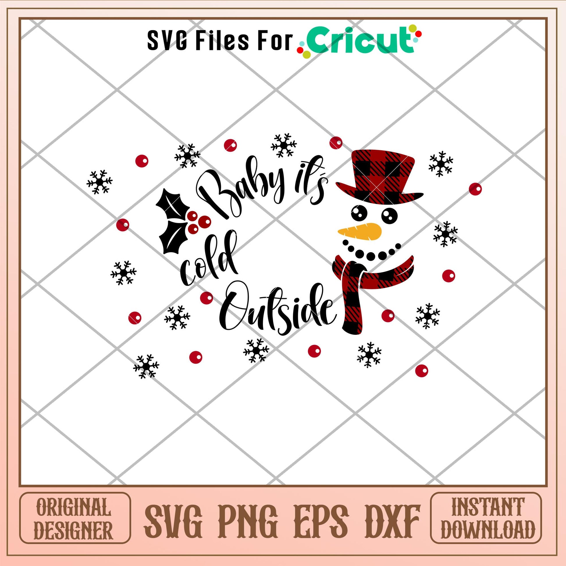 Baby Its Cold Outside Full Wrap, Baby It’s Cold Outside Full Wrap Svg