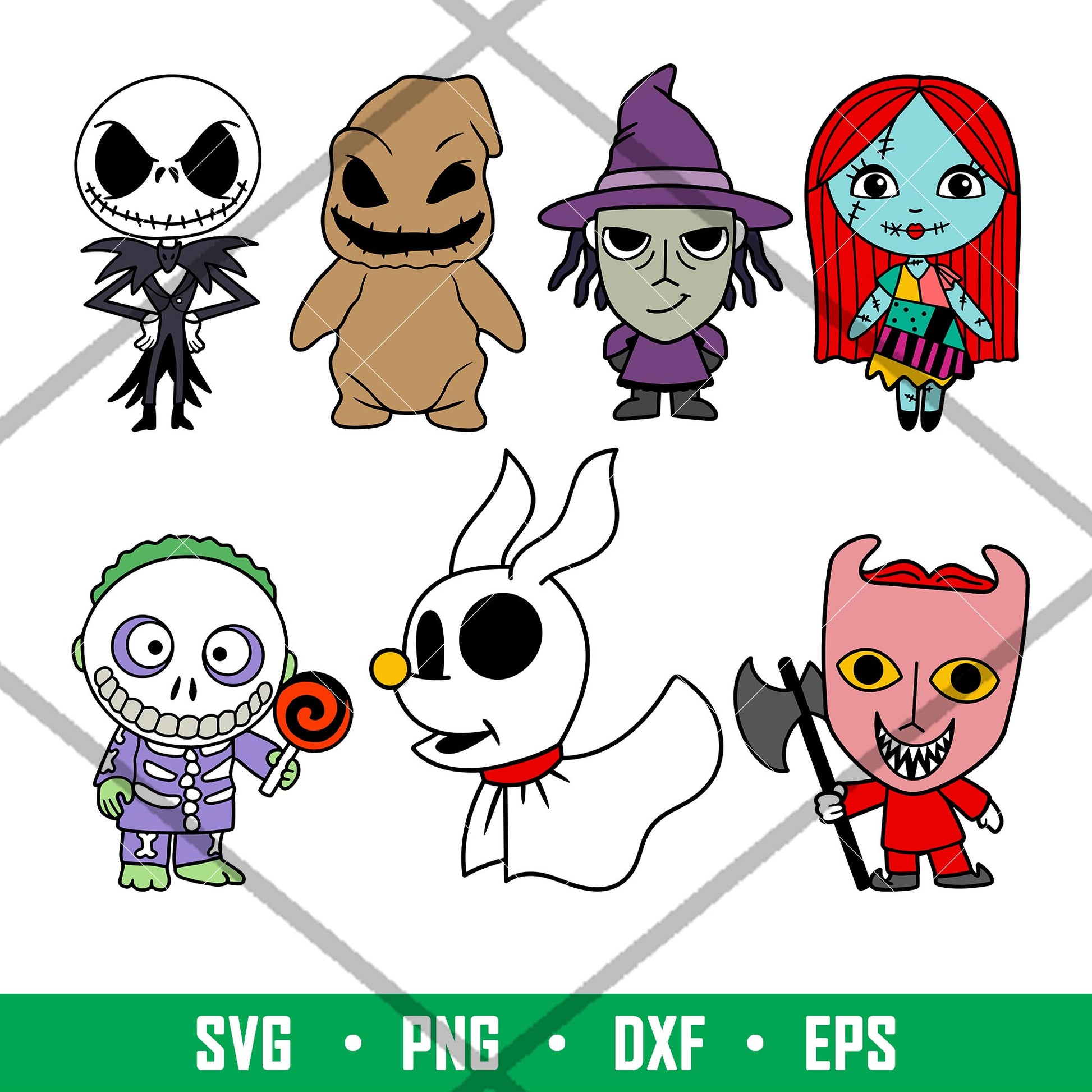 Baby Jack and Sally Bundle, Baby Jack and Sally Bundle Svg