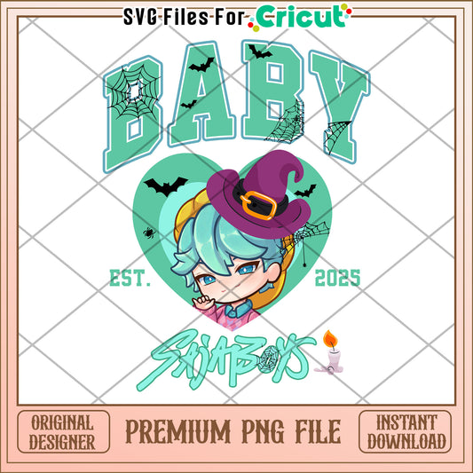 Baby Saja Boys Halloween png, demon hunters png, halloween time png