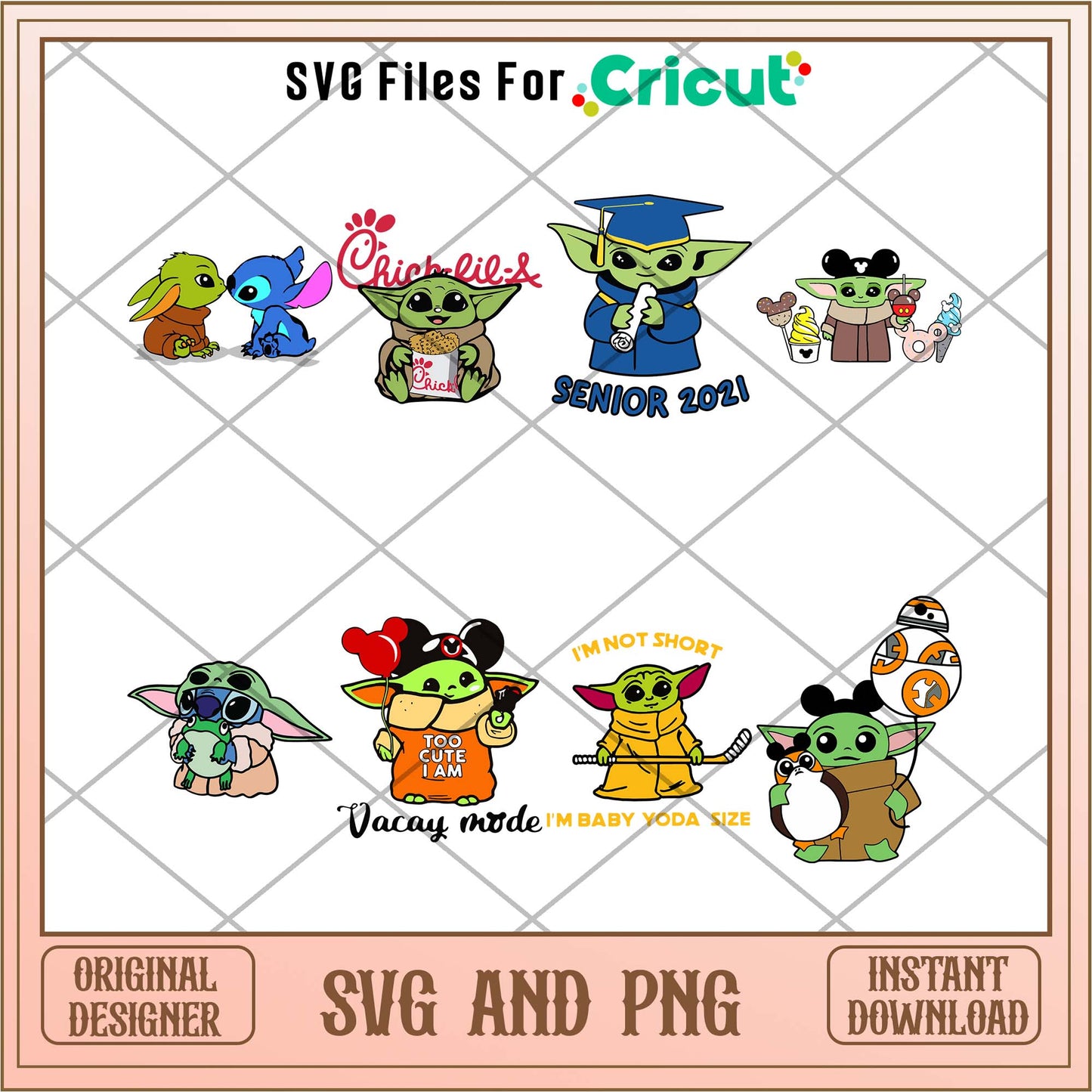 Baby Yoda svg bundle, Star wars movies svg - Svgfileforcricut