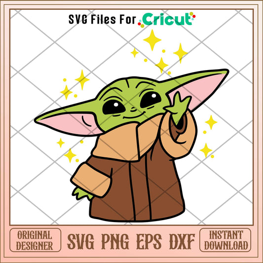 Baby Yoda Svg, The Mandalorian  svg, digital download