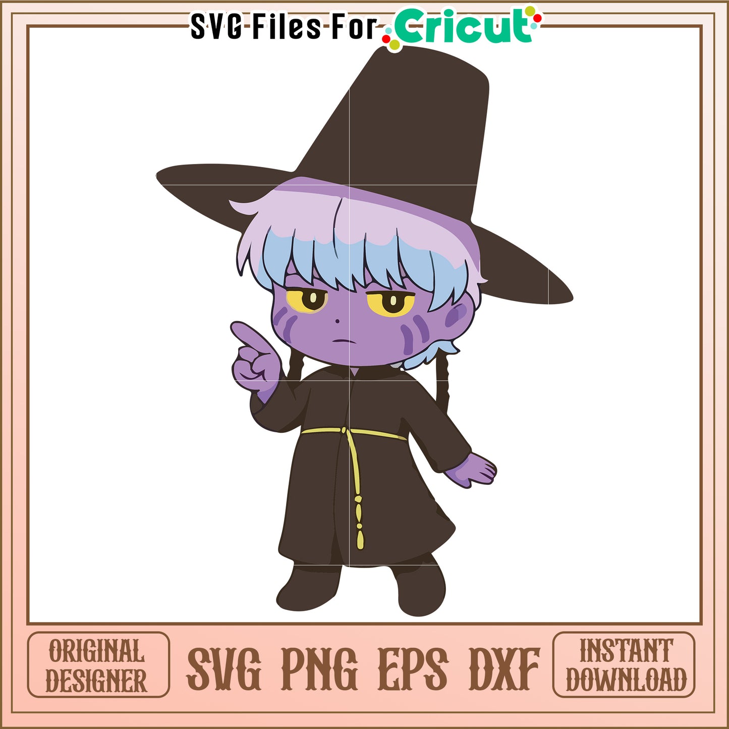 Baby demon character svg, kpop band svg, kpop demon hunters svg