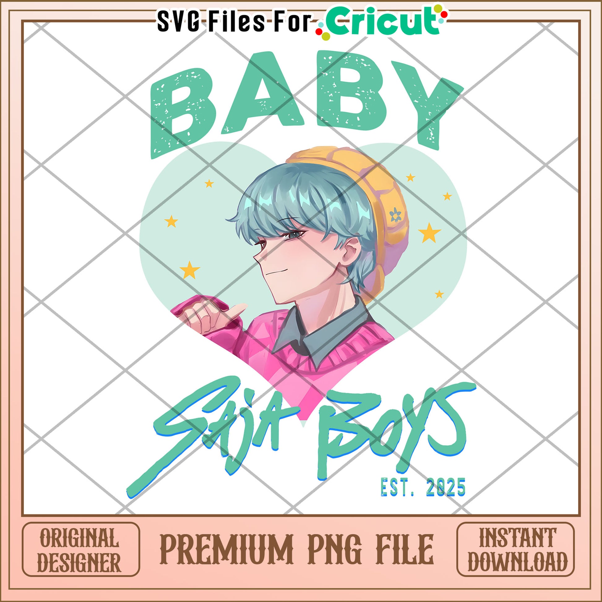 Baby saja boys png, kpop cartoon png, saja boys png