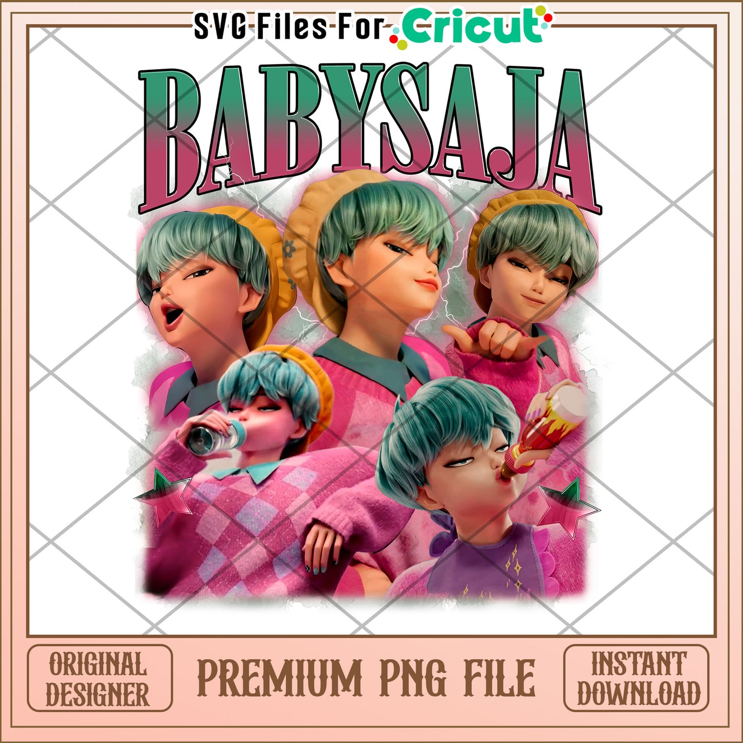 Baby saja png, huntrix tiger png, saja boys toys png