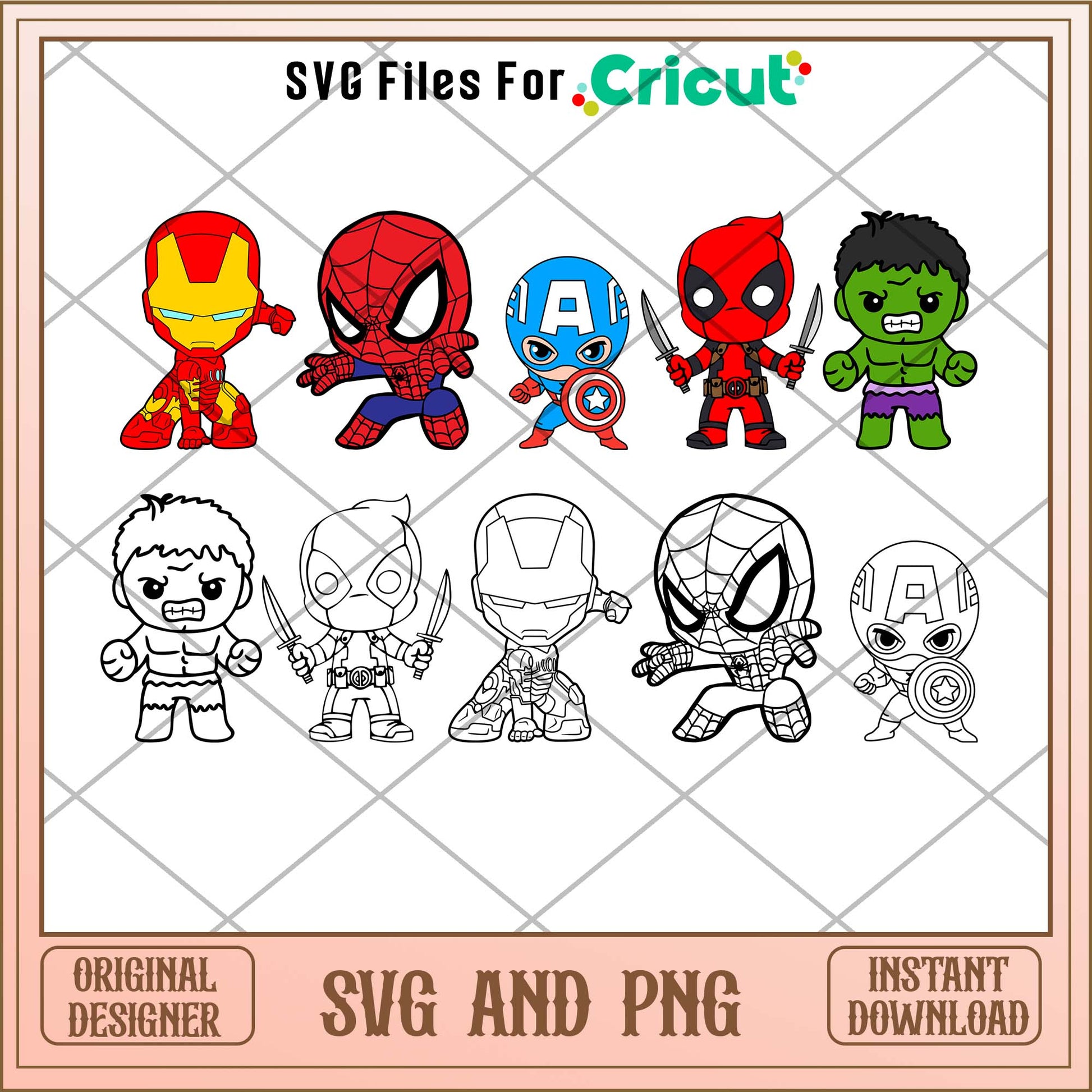 Baby superheroes svg bundle, Super heroes movies svg - Svgfileforcricut