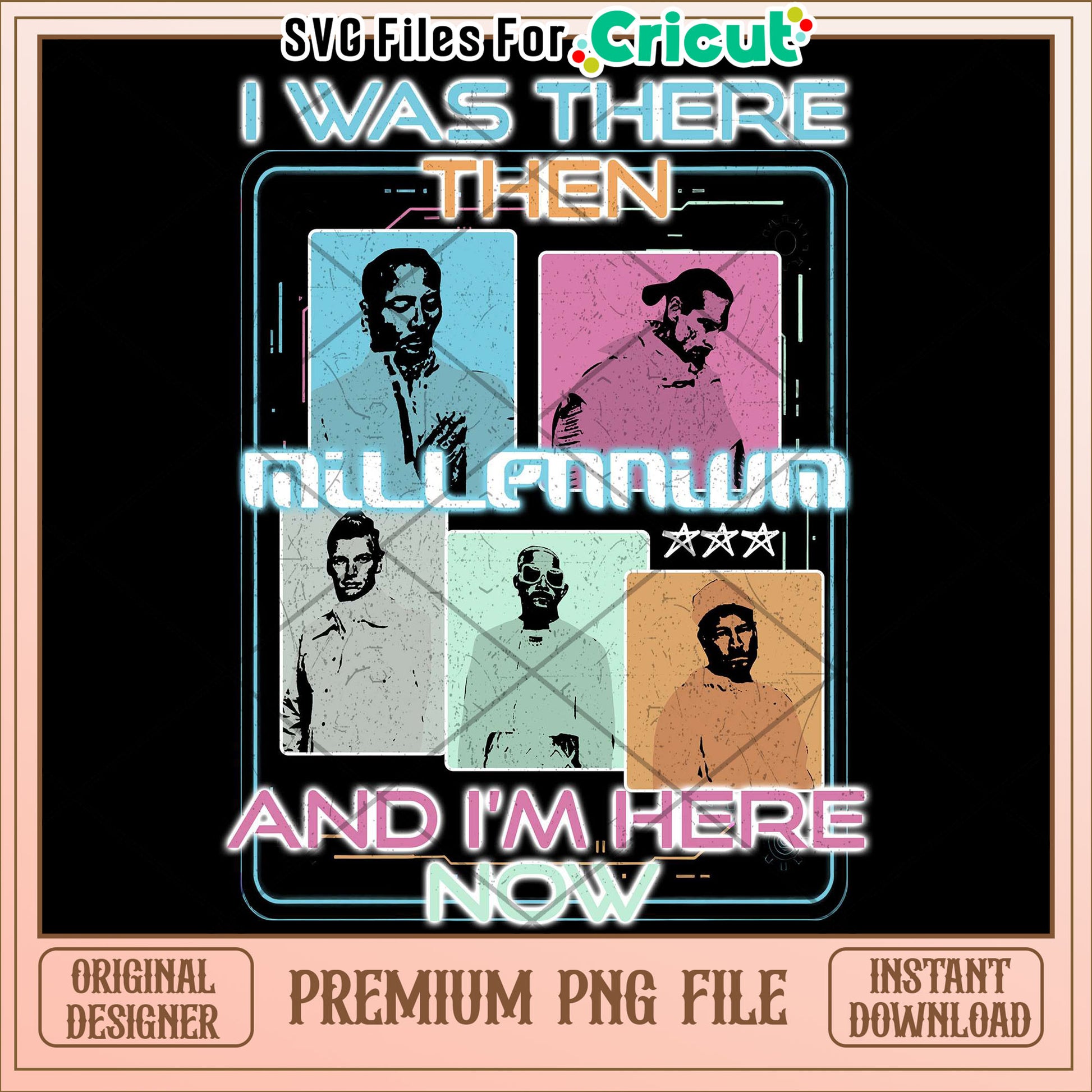 Backstreet boys front png, 90s pop band png, classic concert design png