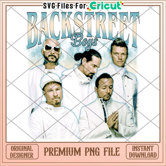 Backstreet boys group png, 90s boyband png, classic pop group png
