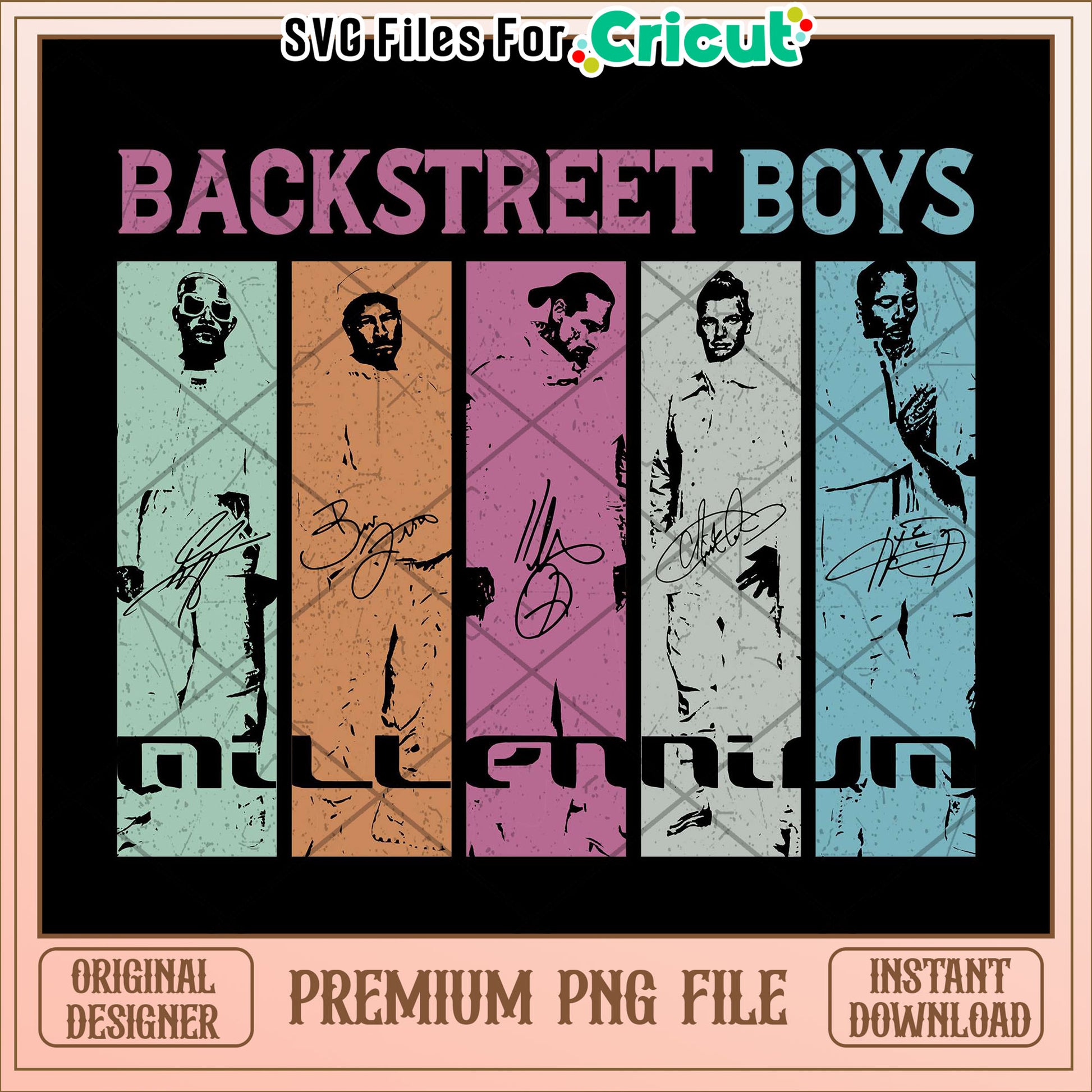 Backstreet boys png, 90s pop band png, classic boyband style png