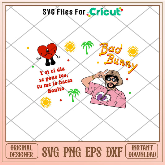 Bad Bunny Baby Benito Full Wrapi, Bad Bunny Baby Benito Full Wrap Svg