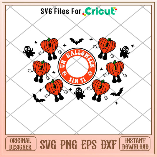 Bad Bunny Un Halloween Sin Ti Full Wrap,Bad Bunny Un Halloween Sin Ti Full Wrap Svg