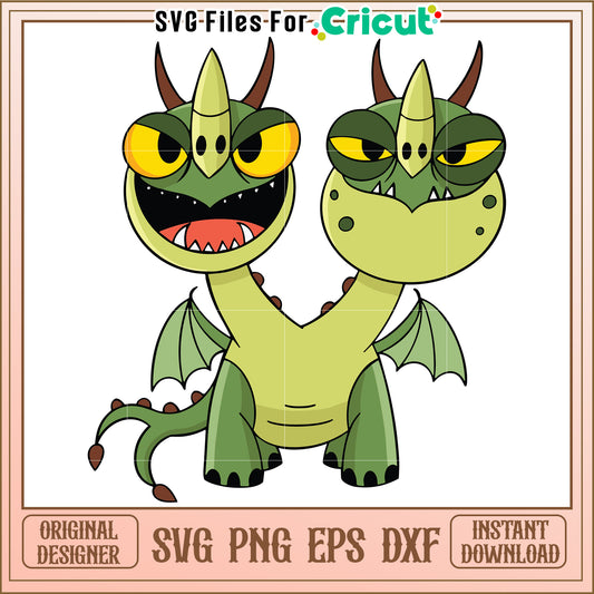 Balf and belch svg, how to train your dragon movie svg, cute dragons svg