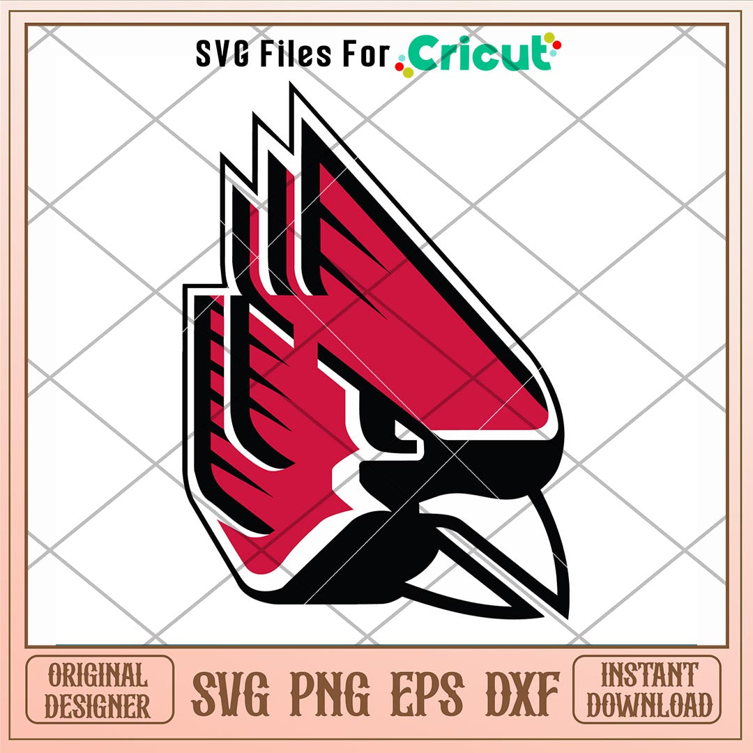 Ball State Cardinals Logo Svg, Ball State Cardinals Svg, NCAA Svg