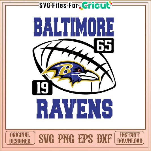 Baltimore Ravens SVG Design