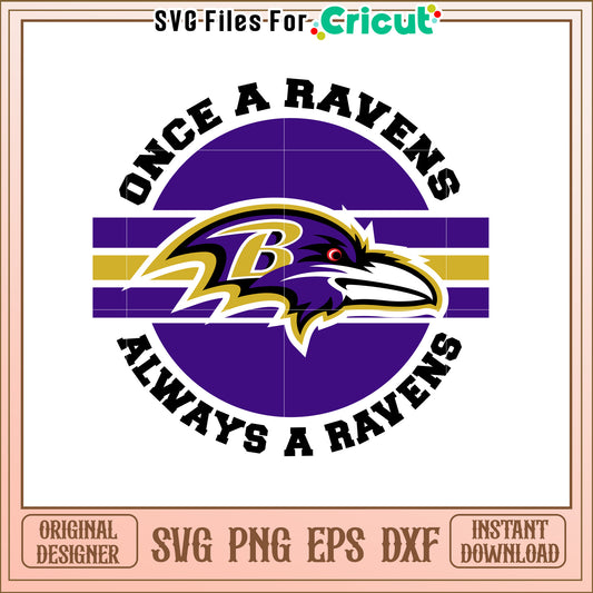 Baltimore Ravens SVG Design for Sports Fans Online