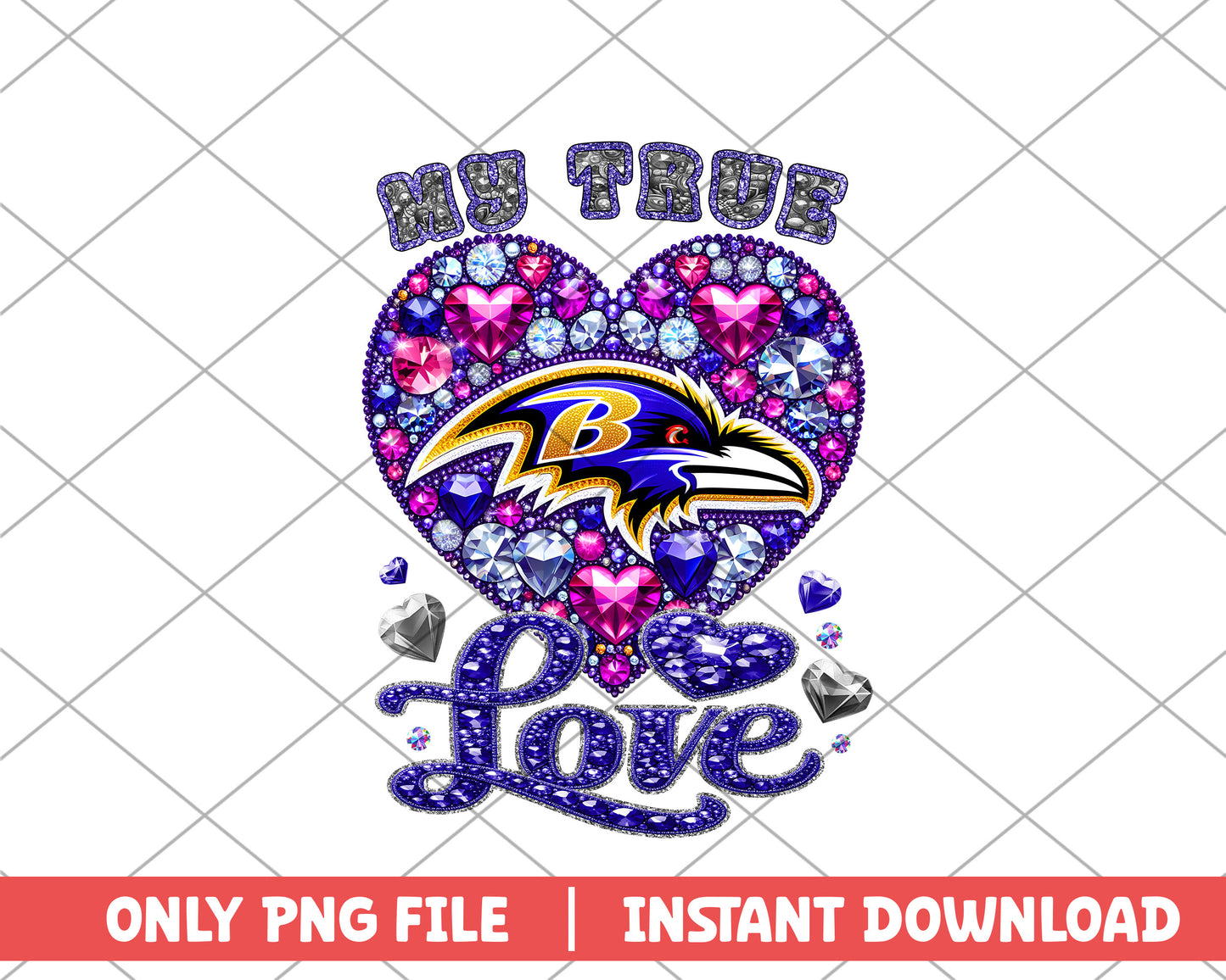 Baltimore Ravens my true love png, Baltimore Ravens png