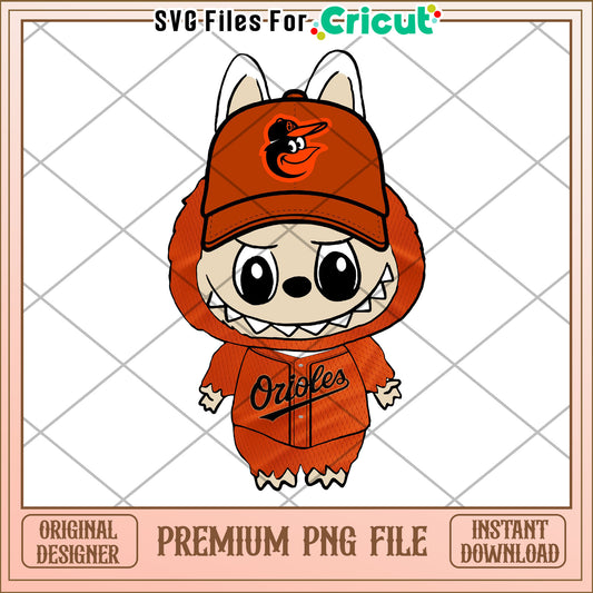 Baltimore orioles labubu png, mlb teams png, mlb american png