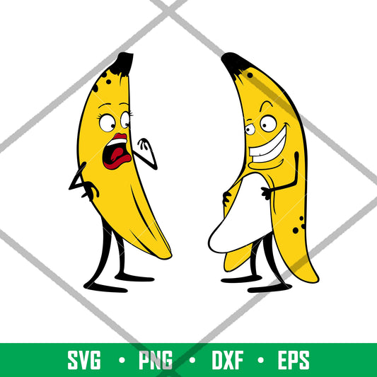 Bananas Couple, Bananas Couple Svg