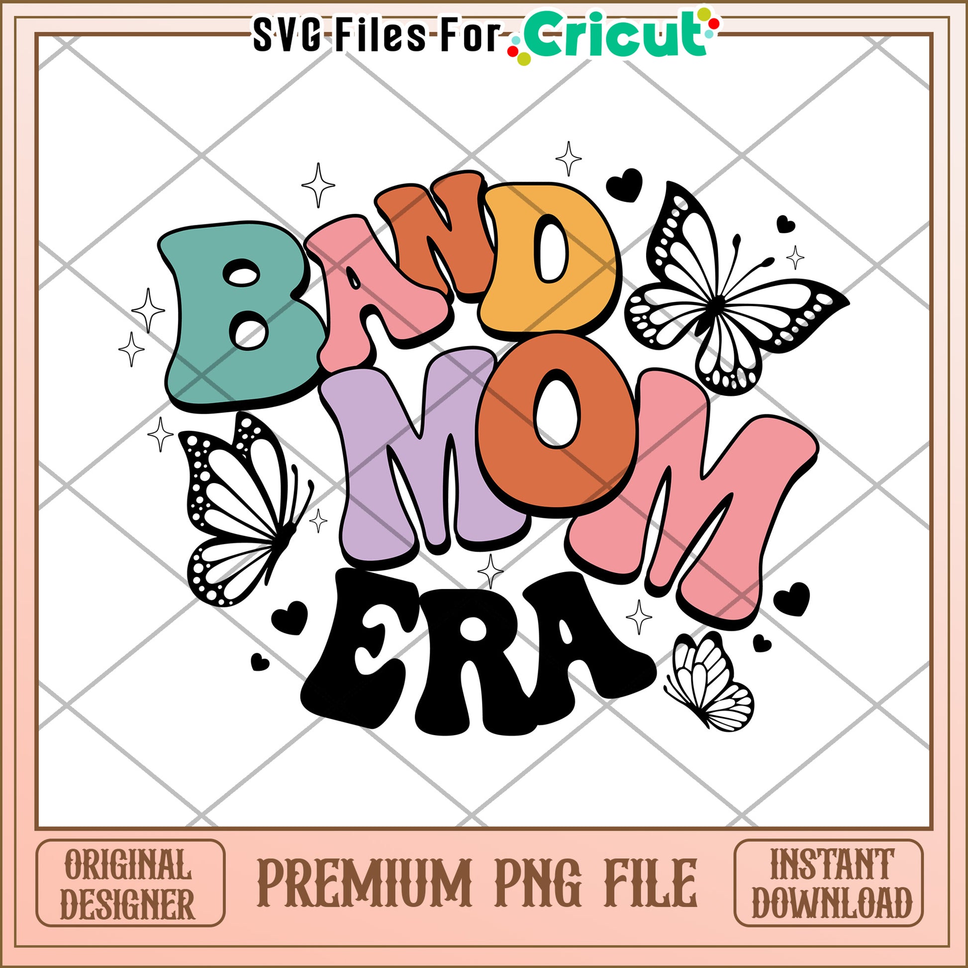 Band Mom Era PNG Design Download