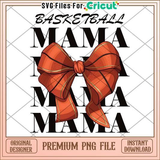 Basketball Mama PNG Design