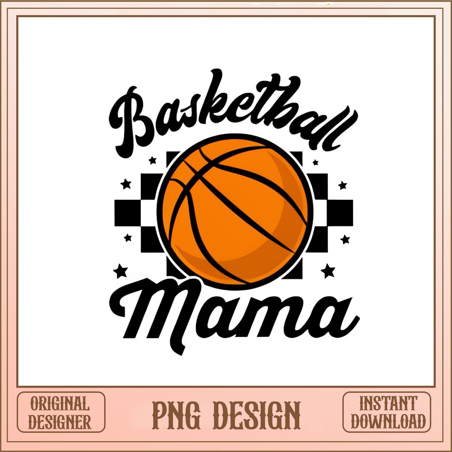 Basketball Mama PNG, Sports Mom Shirt Design, Basketball PNG