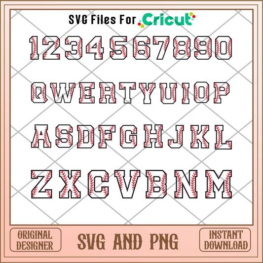 Baseball letters svg bundle, Sports svg bundle - Svgfileforcricut 