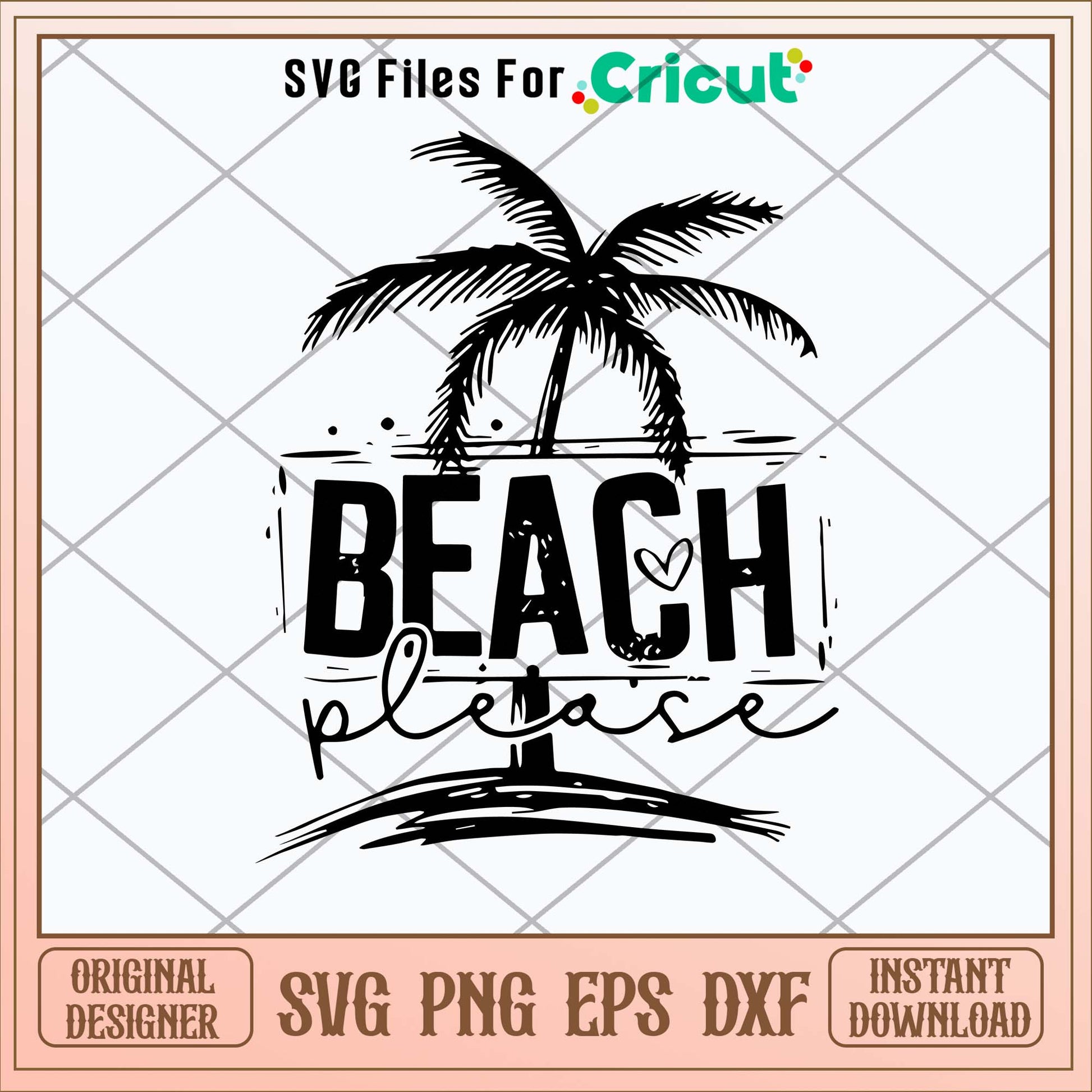 Beach Place Coconut Tree Svg-Svgfilesforcricut